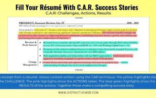How To Write Your Resume to Tell Success Stories