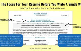 Setting Your Resume Focus When You Write a Resume